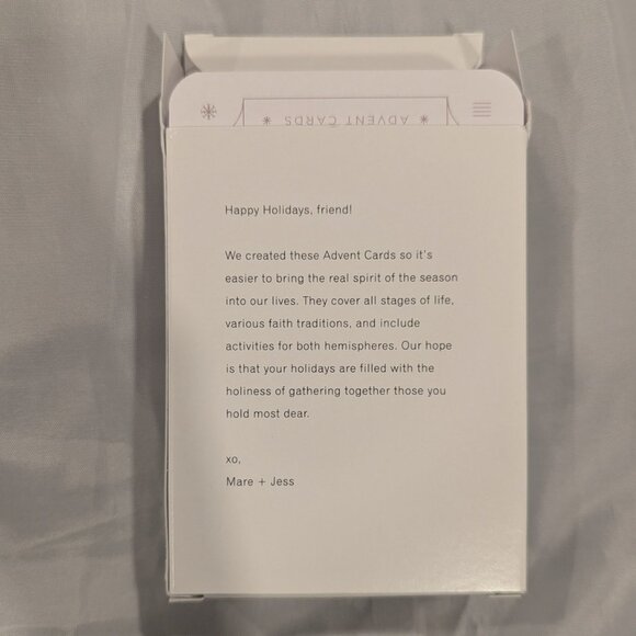 NWT Gathre Advent Cards For Calendar - Picture 7 of 14